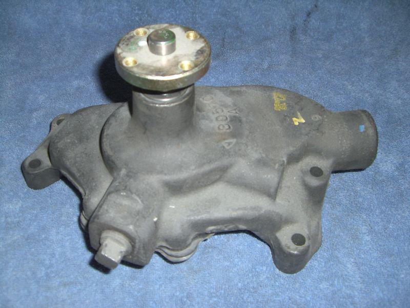 327 water pump with bypass - rebuilt 30570a