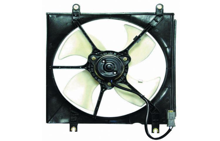 Depo radiator cooling fan honda accord 2 & 4 door l4 honda prelude acura cl 2.2l