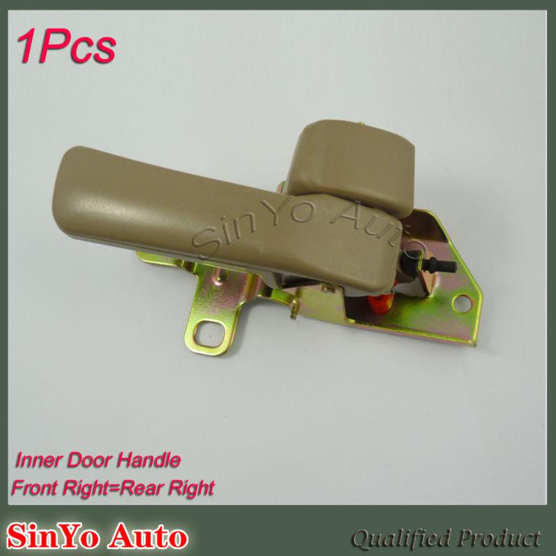 New beige front rear right inside fr rr interior door handle 1 pcs fit for camry