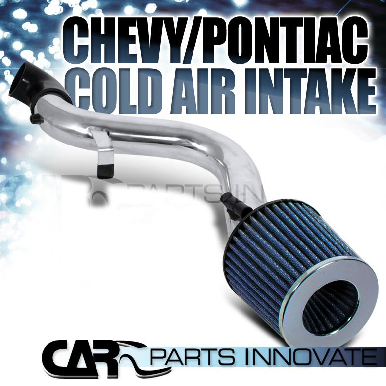 95-02 cavalier 96-98 grand am 2.4l cold air intake+turbine filter