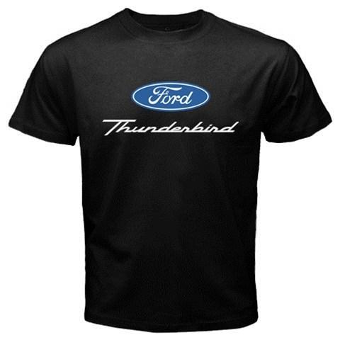 Ford thunderbird t-bird 1955 mustang shelby vintage racing new t-shirt