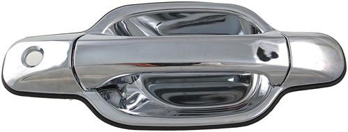 Ext door handle front right w/o keyless entry chrome platinum# 1290232