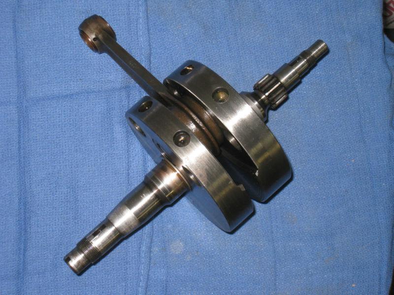 Ducati 250 single  narrow case bevel crank assembly 