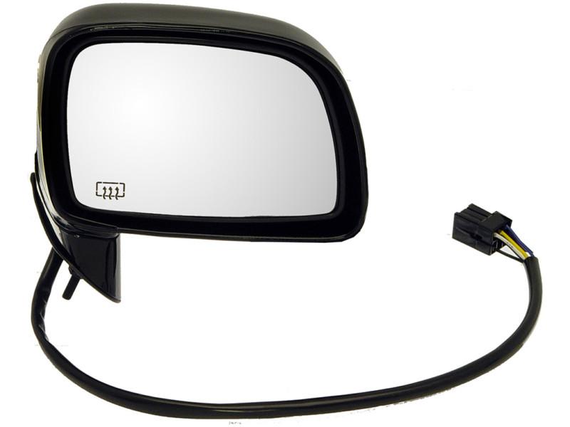 Side view mirror right power,w/o memory, black platinum# 1270025