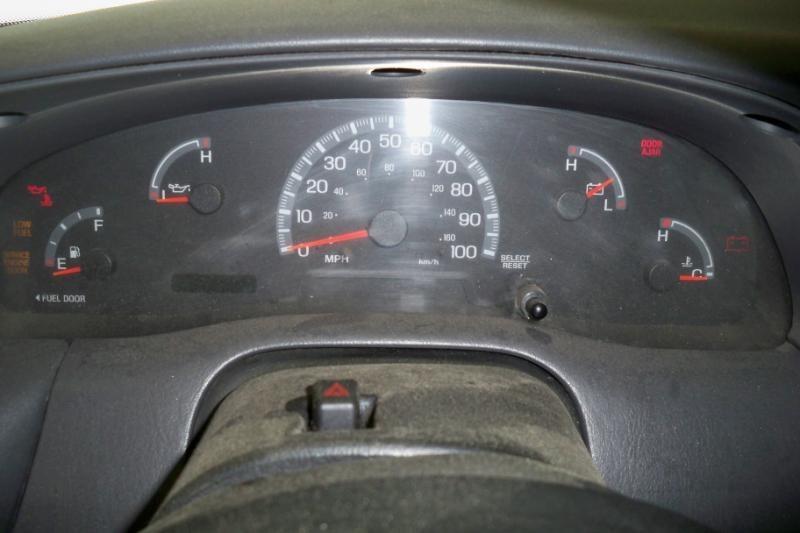 02 03 04 ford f150 speedometer cluster mph exc. lightning w/o tachometer f020oh