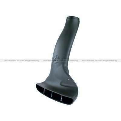 Afe magnum force dynamic air scoop; 10-12 dodge diesel trucks l6-6.7l 75-82035 