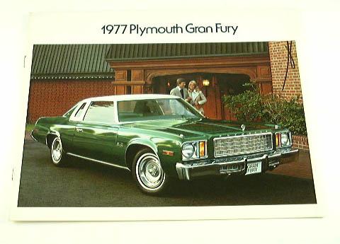 1977 77 plymouth gran fury brochure brougham hardtop