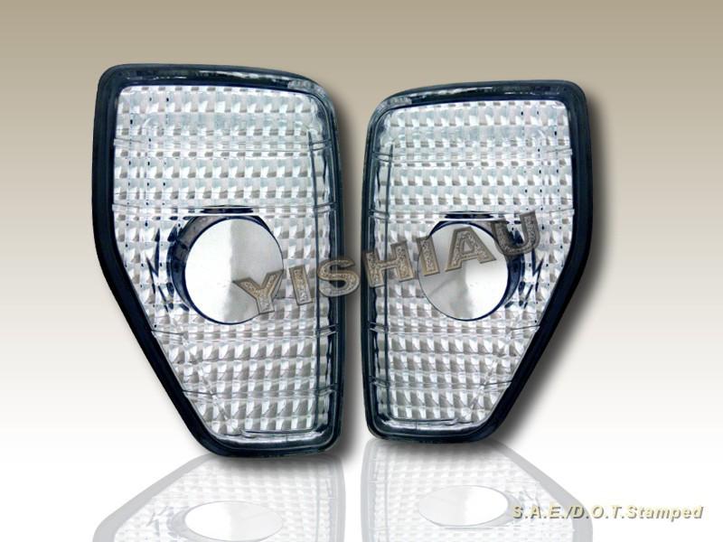 06 07 08 09 10 hummer h3 clear side marker lights front lamps