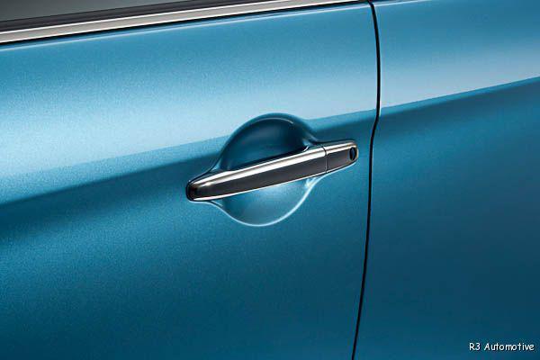 2008 mitsubishi lancer (es+ gts) factory accessory chrome door handle covers