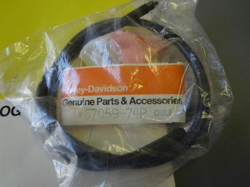 Nos oem aermacchi harley speedometer cable 67059-74p for 1974-75 x-90 amf