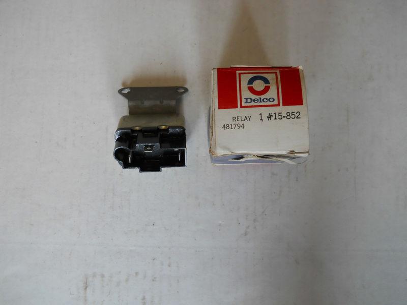 1965-1975 pontiac oldsmobile air conditioning master relay nos 481794