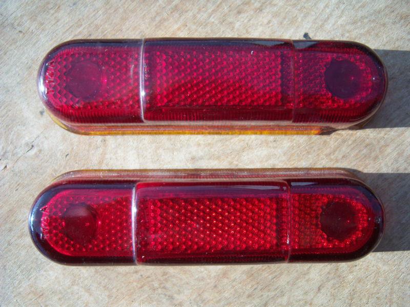 1947 1948 1949 studebaker tail  light lense pair