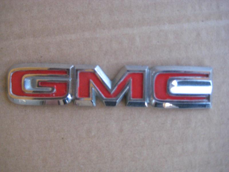 78' - 87' chevy el camino (gmc) tailgate emblem