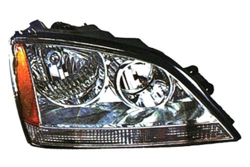 Replace ki2503113 - 03-04 fits kia sorento front rh headlight assembly