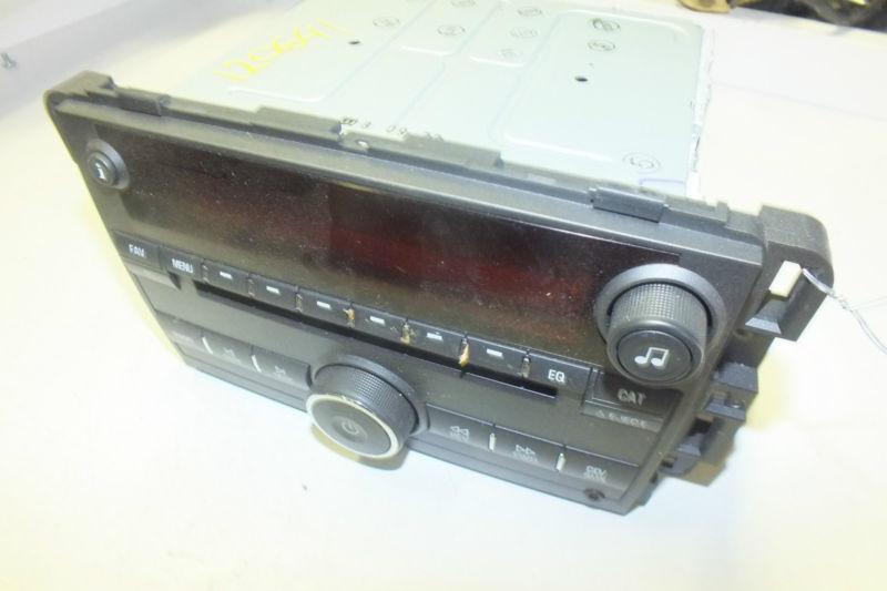 2009 pontiac torrent cd radio 20766795 oem b