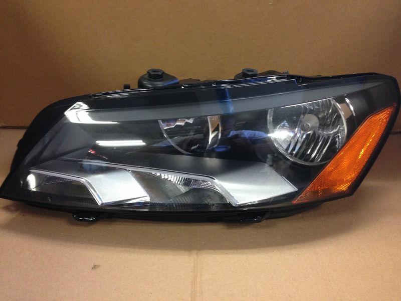 2011 2012 2013 volkswagen  passat drivers  halogen headlight complete 