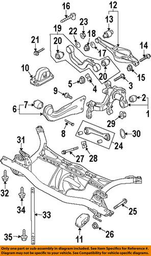 Volkswagen oem n90870902 rear suspension-radius rod bolt