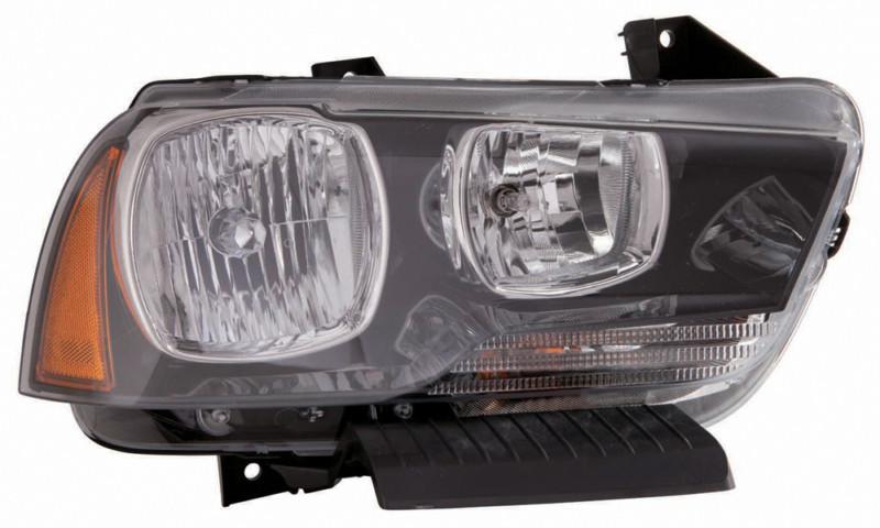 2011-2013 dodge charger right/passenger side halogen headlight assembly