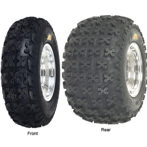 Sedona bazooka honda 400ex 400x 300ex 300x front & rear wheel rim tire kit combo