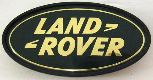 Land rover discovery rear gate tailgate emblem badge