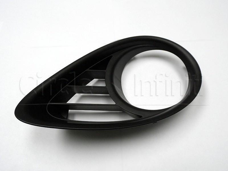 Oem infiniti 2009+ fx35 fx50 right passenger black fog light lamp bezel 