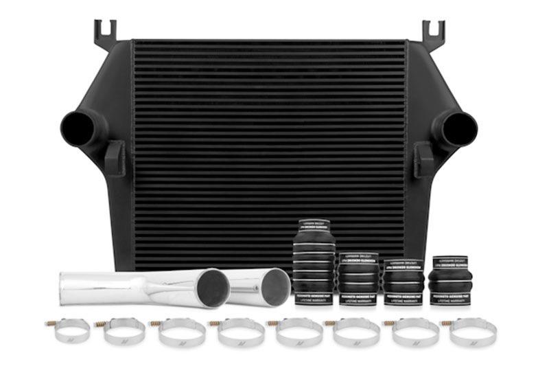 Mishimoto intercooler kit fmic black 03-07 dodge ram i6 5.9l cummins