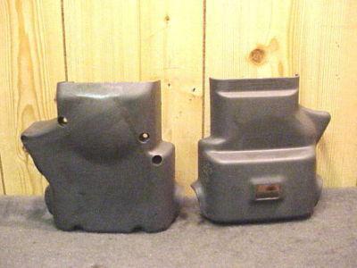 Geo tracker 91-95 1991-95 steering column cover set gray oe# 48411 60ac0