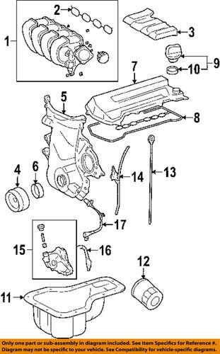 Toyota oem 171200d040 engine parts-intake manifold