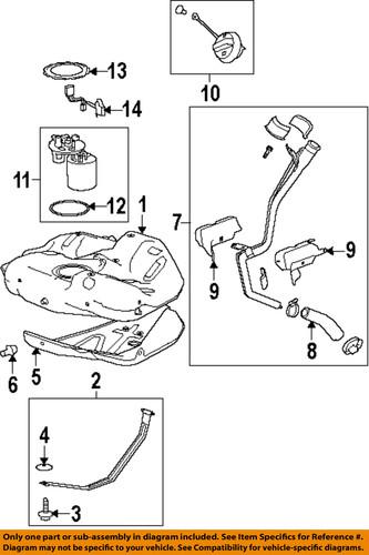 Buick gm oem 13581648 switch, fuel sending/fuel tank sending unit