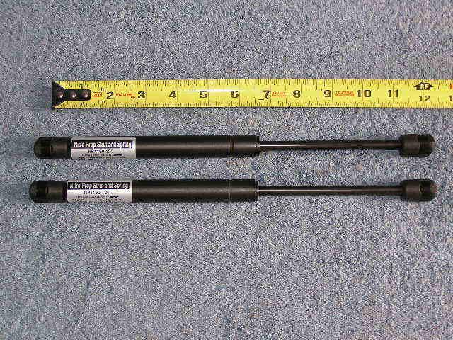 2ea 11.9in 120lb nitro-prop gas strut arm spring lift shock support damper rod