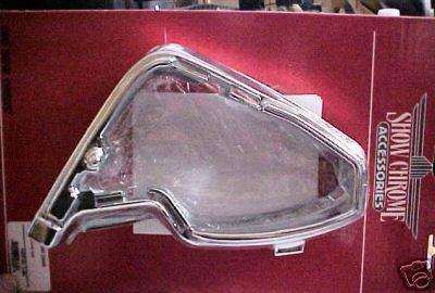 Honda gl 1500 goldwing chrome mirror mount covers