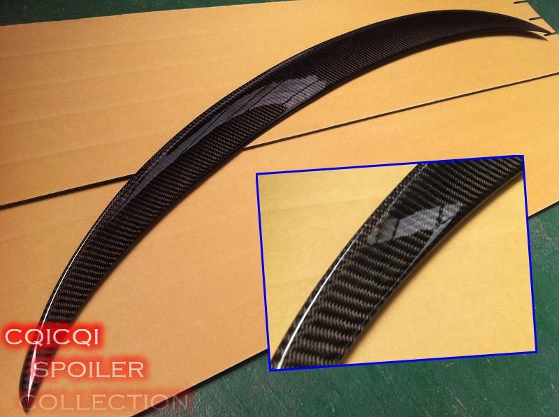 Carbon fiber bmw 11+ f10 5-series sedan performance style trunk spoiler ◎