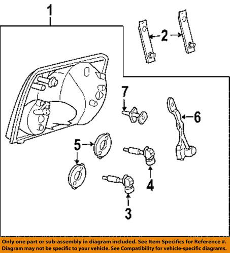 Ford oem e9sz13n021a fog lamp bulb