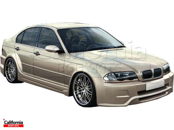 Cbk frp ides wide body side skirts kit auto body bmw 3-series e46 99-05 ship fro