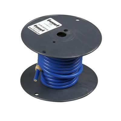 Summit racing 881010 spark plug wire 8.0mm blue universal 25 ft. length each