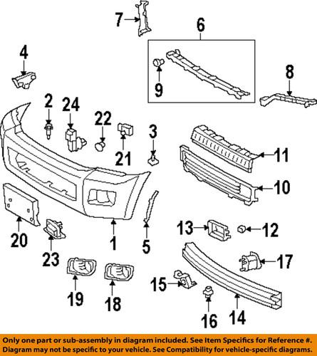 Toyota oem 527170c010 front bumper-lower retainer