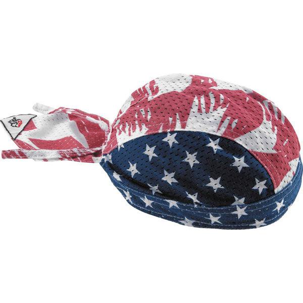 Vented zan headgear patriotic vented flydanna headwrap