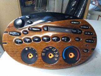 Ford  taurus , mercury sable radio with woodgrain plate (no knobs) l@@k