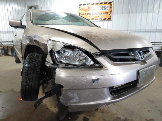 2003 honda accord floor center console tan 2496201