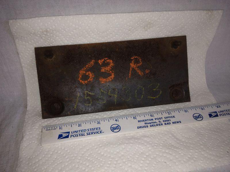 Studebaker body bracket.   used.   item:  2968