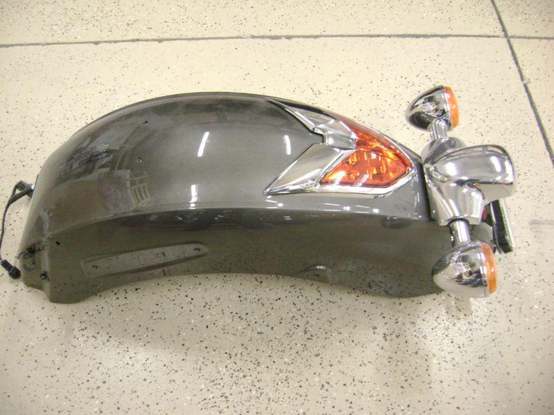 2010 kawasaki 1700 voyager rear fender w/ tail lite,turn signals  