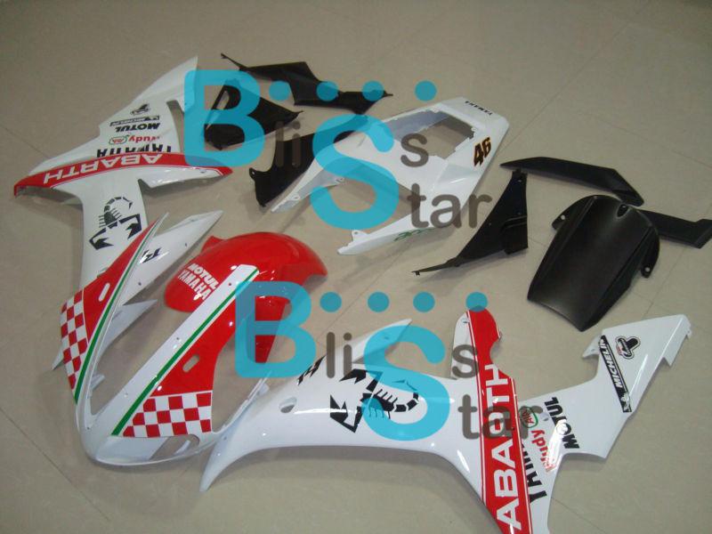 Injection mold e12 custom fairing kit w2 fit for yamaha yzf-r1 yzf r1 2002-2003