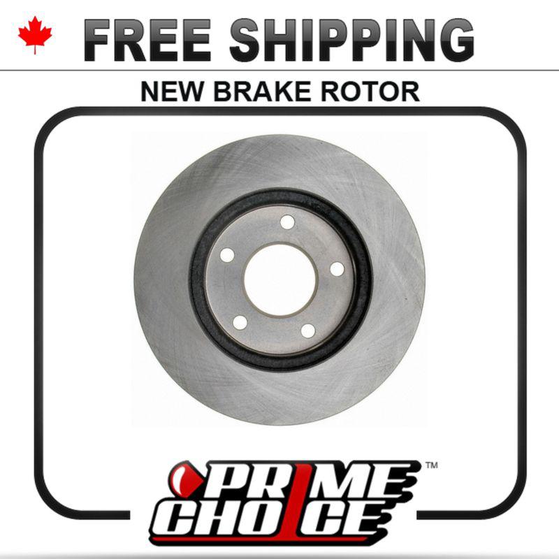 1 premium new disc brake rotor for front fits left driver / right passenger side