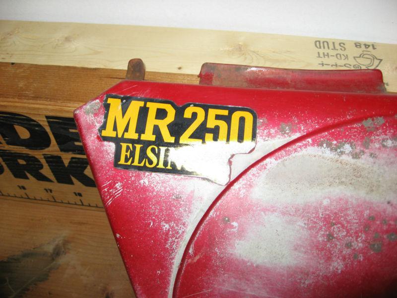 Honda mr250 elsinore left side cover / dirt motocross / enduro