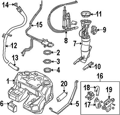 Land rover wtg500040 genuine oem factory original strainer