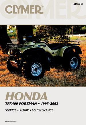 Honda trx 400 trx400 4x4 foreman 95-03 repair manual 
