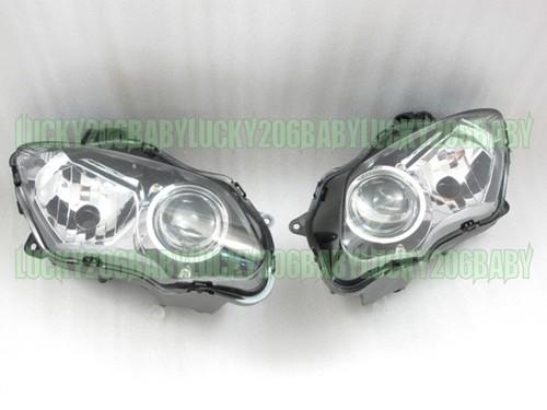 Headlight headlamp for yamaha yzf r1 yzf-r1 07-08 07 08 2007 2008 #clear 7d