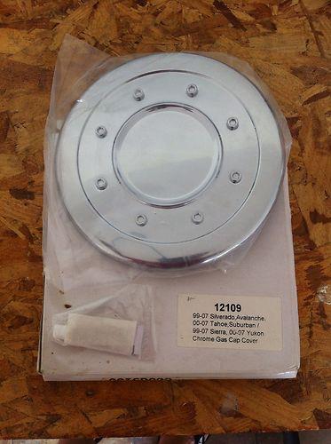 Brite chrome 12109 gas cap cover