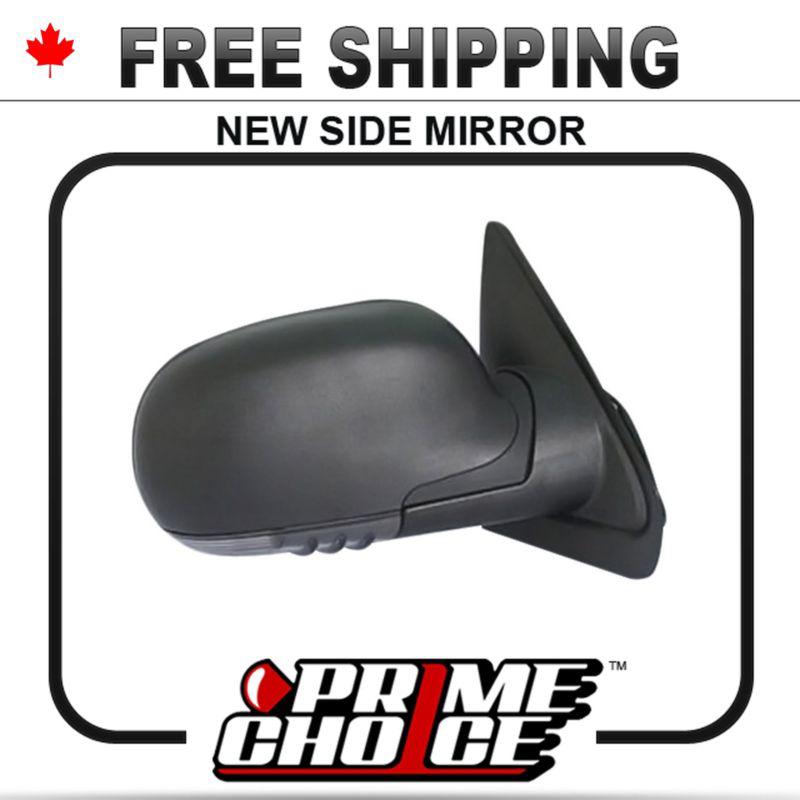 New power heated passengers side door mirror