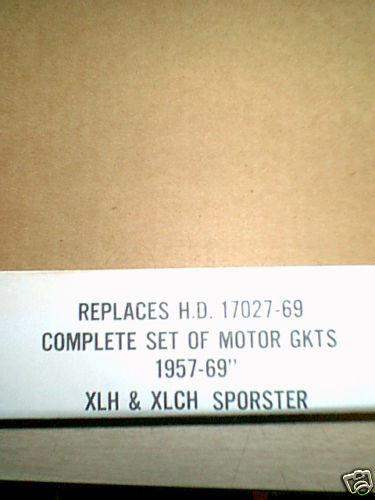 New harley davidson xl  sportster 57-69 complete gasket set